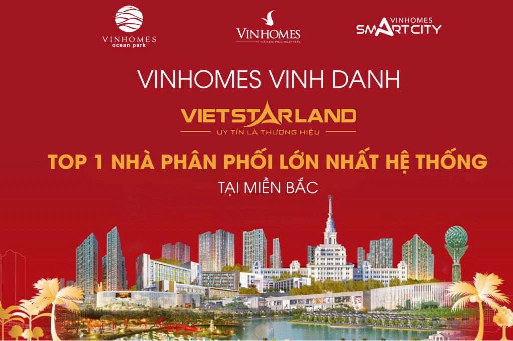 Vietstarland top 1 Vinhomes